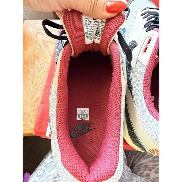 Nike Air Max 1 Size 11.5M/13W Keep Rippin Stop Slippin 2.0 FD5743-200 - Picture 8 of 11